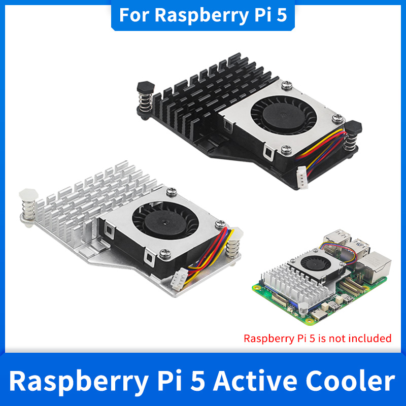 Raspberry Pi Water Cooling Kit - Raspberry Pi 5 액티브 쿨러 선풍기