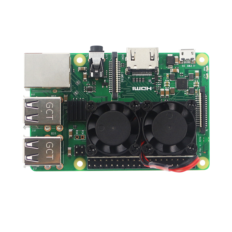 방열판 냉각 시스템이 포함된 Raspberry Pi 4 - Raspberry Pi Water Cooling Kit 리뷰 및 가격