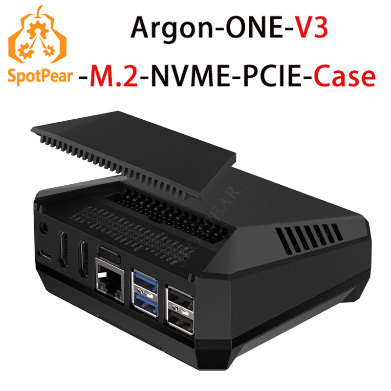 Raspberry Pi 5 PCIe용 Argon ONE - Argon One V3 M.2 Nvme Case 리뷰 및 가격