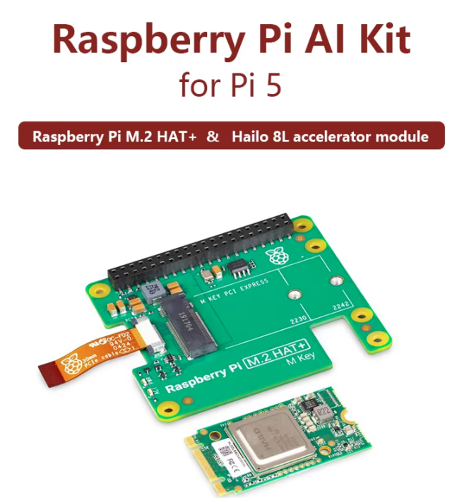 공식 라즈베리 파이 5 AI 키트(M.2 HAT+ 및  - Raspberry Pi Ai Kit Hailo-8L 리뷰 및 가격