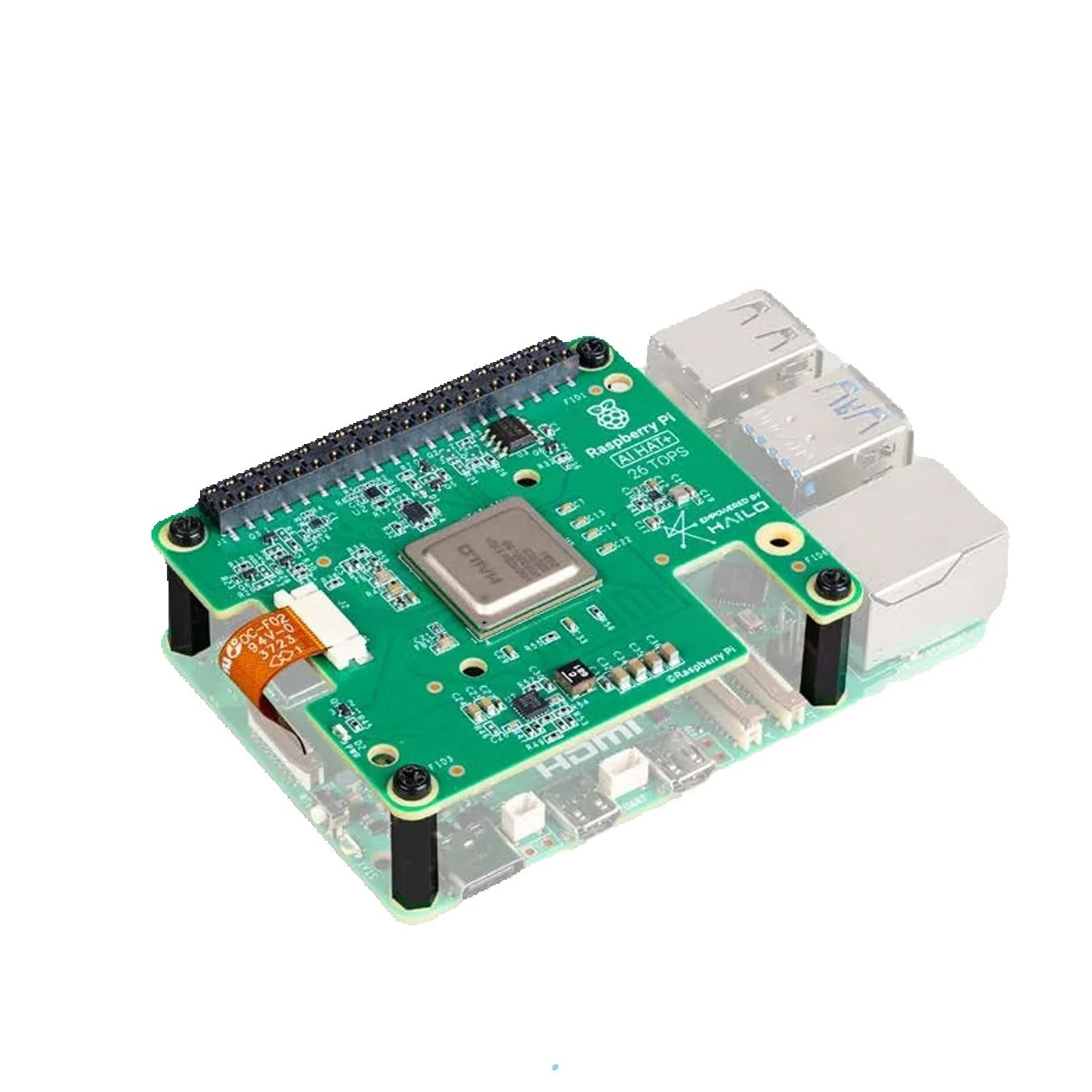 라즈베리 파이 AI HAT+는 온보드 Hailo-8L  - Raspberry Pi Ai Kit Hailo-8L 리뷰 및 가격